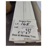 Arauco pine trim 2-14" x 7