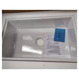 Elkay fireclay farmhouse sink white 30x18"