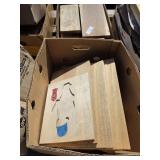 2 boxes of project wood