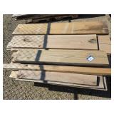 Pallet of assorted lumber