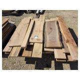 Pallet of Oak, pine and other wood