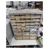 Hardware organizer with contents