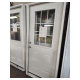 36" RH 9 Lite exterior door