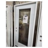 36" RH Full View exterior door