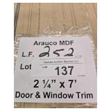 Arauco MDF trim 2-14" x 7
