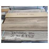 Harkening Hill laminate flooring 442sft