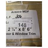 Arauco MDF trim 2-1/4" x 8
