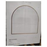 Elegant Mirror brass 30x30"