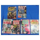 5 War Comics - Atlas and DC
