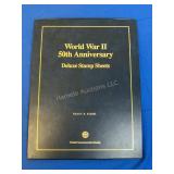 Book of WW II Stamp Sheets