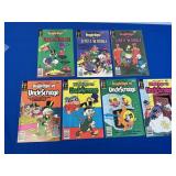 7 Gold Key Disney Comics - Beagle Boys VS Scrooge
