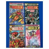 4 Marvel Comics WARLOCK - 1975