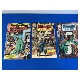 3 Charlton Comics Midnight Tales - #2,  8, 12