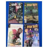 4 Gold Key Star Trek Comics