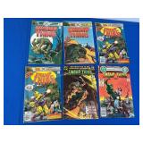 6 DC Comics SwampThing - 1976-79