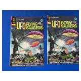 2 Gold Key - UFO Flying Saucers Comics  #3 1972