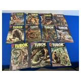 11 DELL Comics - Turok - 1959 - 61 issues