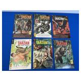 6 Gold Key Comics - Tarzan - 1968 - 1969