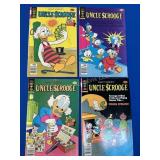 4 Gold Key Walt Disney Comics - Uncle Scrooge