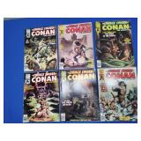 6 Savage Sword of Conan Comics - 11-16