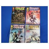 4 Savage Sword of Conan Comics - 6, 8, 9, 10