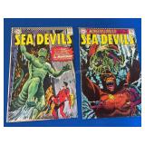 2 DC Comics - Sea Devils - # 28, 30