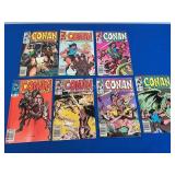 7 Marvel Comics Conan - # 160 - 166