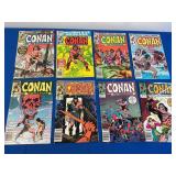 8 Marvel Comics Conan - Assorted