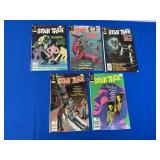 5 Gold Key Star Trek Comics