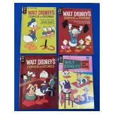 4 Gold Key Walt Disney Comics # 502, 503 505, 610