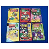 6 Gold Key Walt Disney Comics