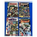4 Marvel Comics - Avengers #32 & 32 & Others