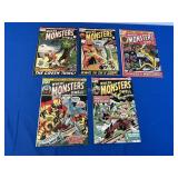 5 Marvel Comics - Where Monsters Dwell
