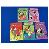 5 Gold Key Walt Disneyï¿½s Uncle Scrooge Comics