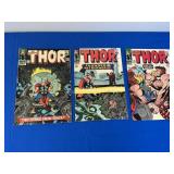 3 Marvel Comics - Thor