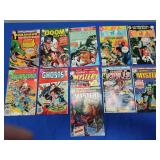 12 assorted DC and Marvel Comics