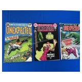 3 DC Comics - The Unexpected