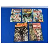 5 Comics - Tarzan Assortment