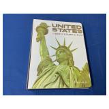 USA Liberty Stamp Album & Contents