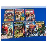 7 DC Comics - Sgt. Rock - #159, 161, 162, 170,