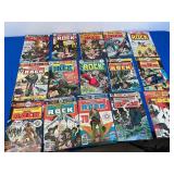 15 DC Comics - Sgt. Rock- 1969 - 1977 issues