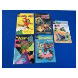 5 Assorted Whitman Comics
