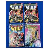 4 Assorted ATLAS Comics - Wulf & Tarantula