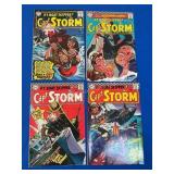 4 DC  comics Captain Storm - 1966-67