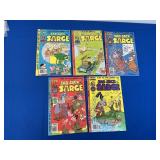 5 Harvey Comics - Sad Sack and the Sarge