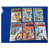 6 Harvey Comics - Sad Sack and the Sarge