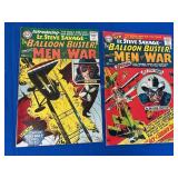 2 DC Comics Men of War - 1965 & 1966
