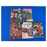 5 Gold Key Comics The Twilight Zone 1967-72