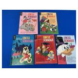 5 Gold Key Walt Disneyï¿½s Uncle Scrooge Comics