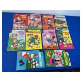 10 Gold Key Comics - Donald Duck - 1968-72 issues